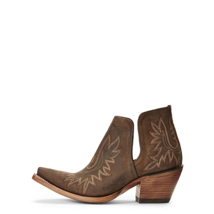 Ariat Dixon Western Boot Rot Braun | TYIliumT