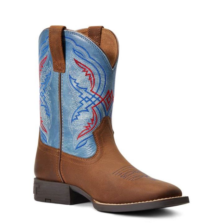 Ariat Double Kicker Western Boot Braun | DqkQ7wgW