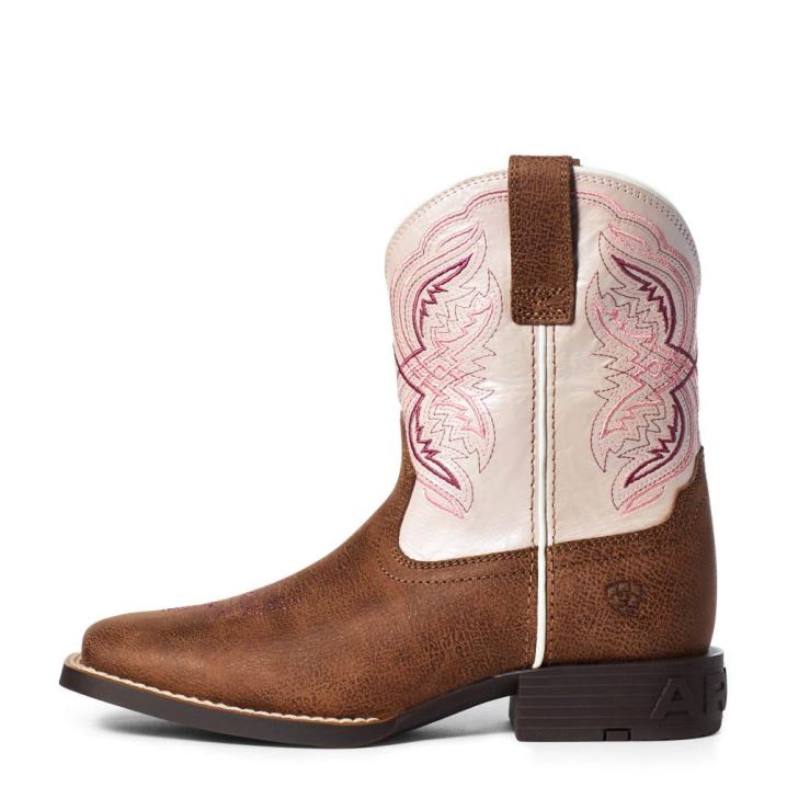 Ariat Double Kicker Western Boot Braun | aRMCQ0rm