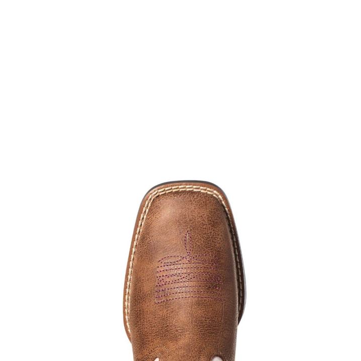 Ariat Double Kicker Western Boot Braun | aRMCQ0rm