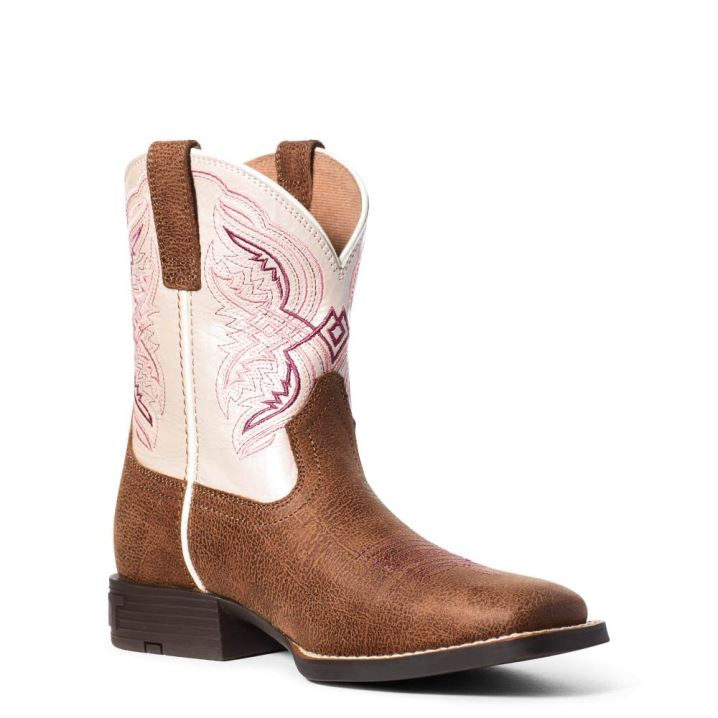 Ariat Double Kicker Western Boot Braun | aRMCQ0rm