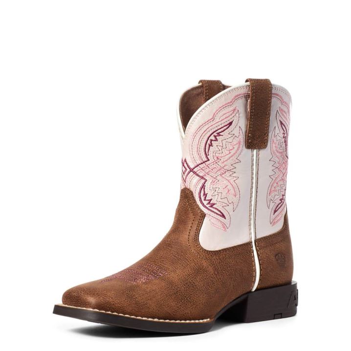 Ariat Double Kicker Western Boot Braun | aRMCQ0rm