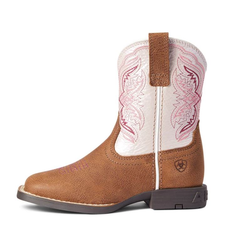 Ariat Double Kicker Western Boot Braun | c71NvDwK