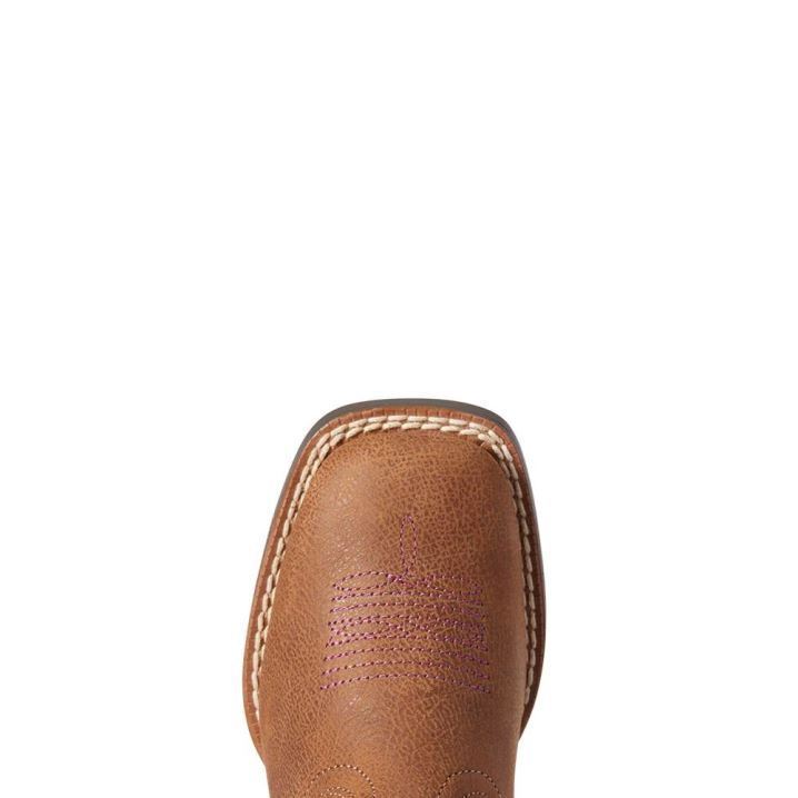 Ariat Double Kicker Western Boot Braun | c71NvDwK