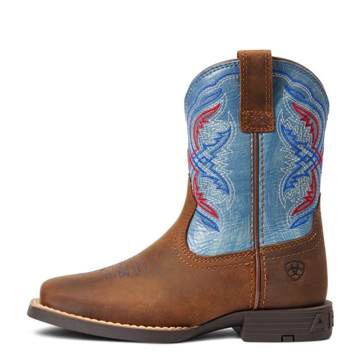 Ariat Double Kicker Western Boot Braun | nWCoHSZv