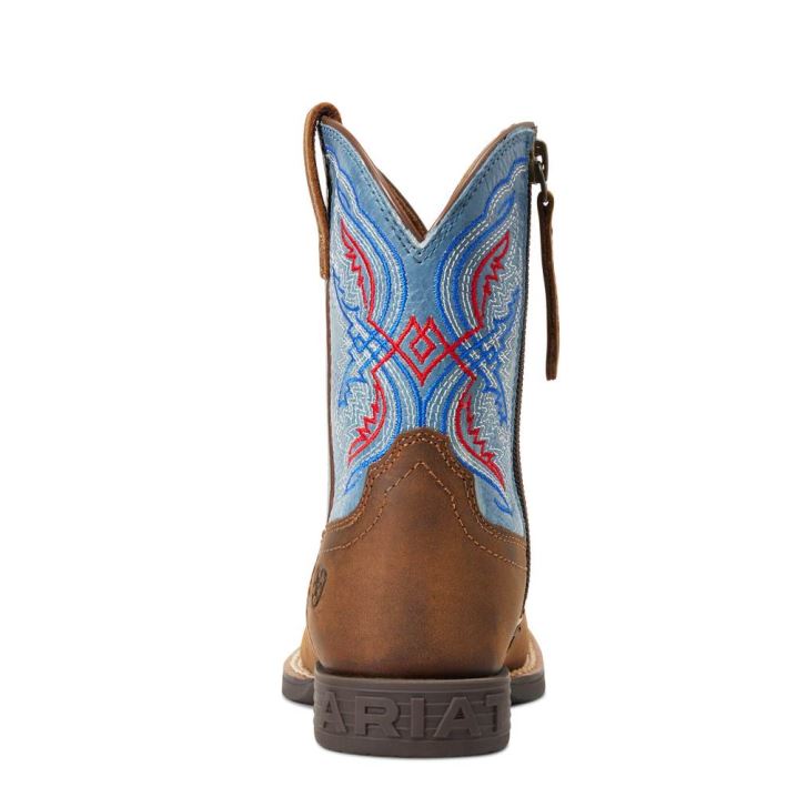 Ariat Double Kicker Western Boot Braun | nWCoHSZv