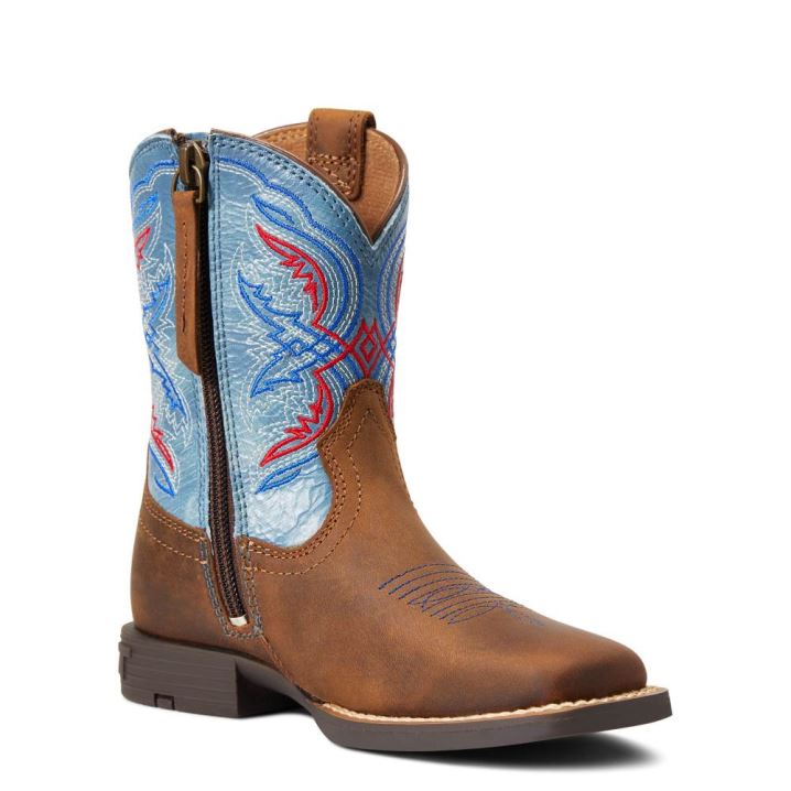 Ariat Double Kicker Western Boot Braun | nWCoHSZv