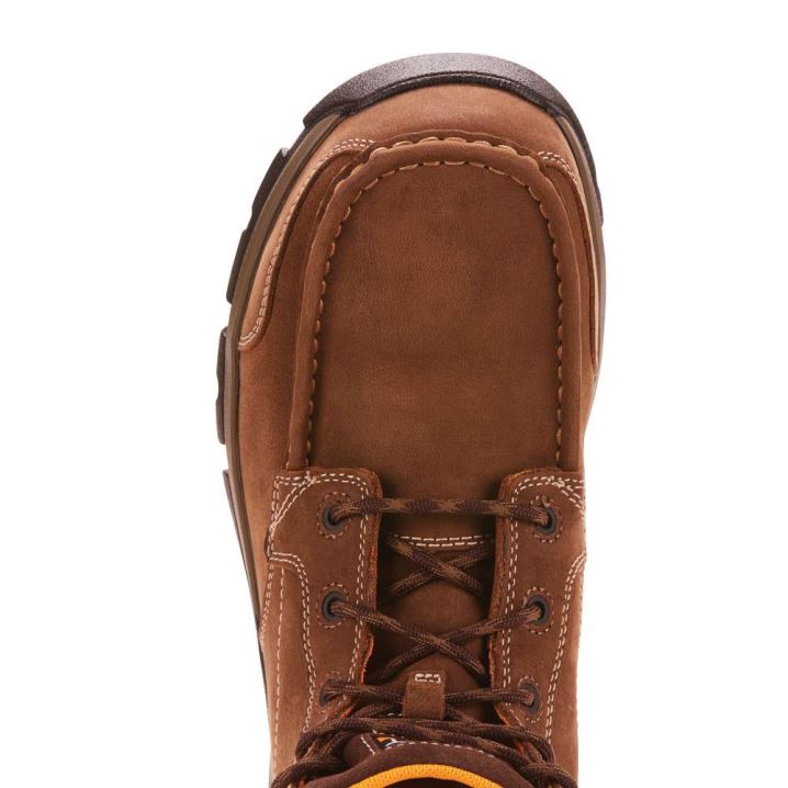 Ariat Edge LTE Chukka Composite Kappe Arbeits Boot Dunkelbraun | GwLswzeg