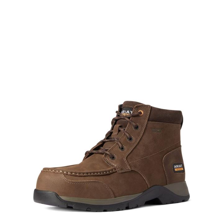 Ariat Edge LTE Chukka Static Dissipating Composite Kappe Arbeits Boot Dunkelbraun | vGX2521O