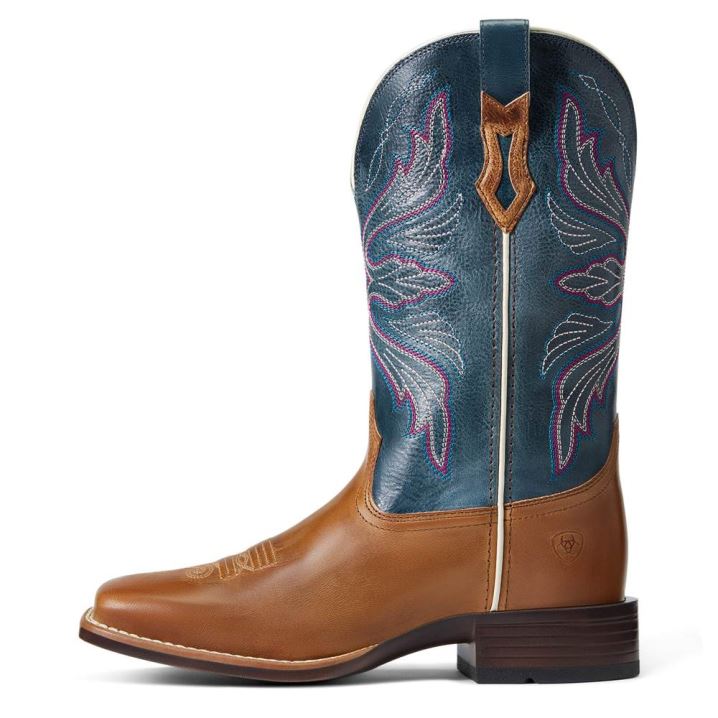 Ariat Edgewood Western Boot Almond Buff | 1BN1VkCV