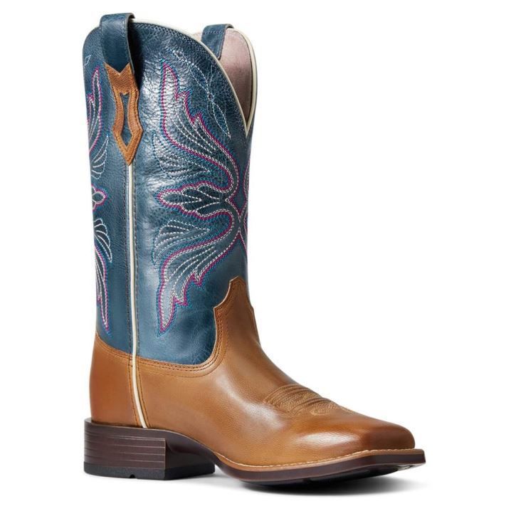 Ariat Edgewood Western Boot Almond Buff | 1BN1VkCV