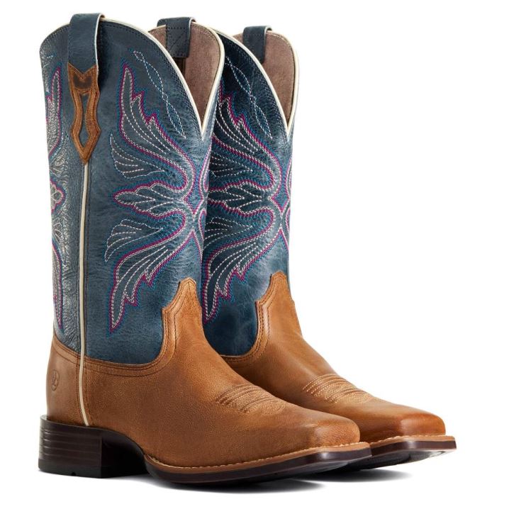 Ariat Edgewood Western Boot Almond Buff | 1BN1VkCV