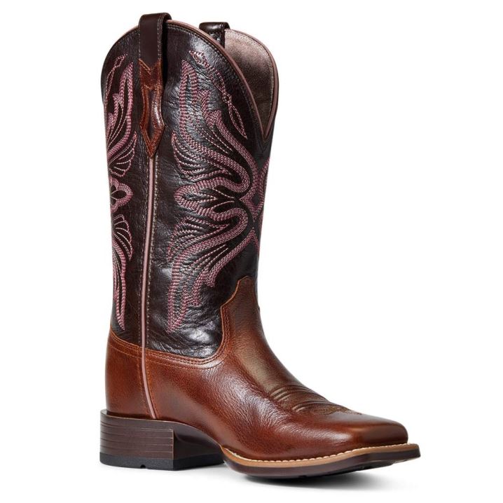 Ariat Edgewood Western Boot Dunkel | G9NKex8K