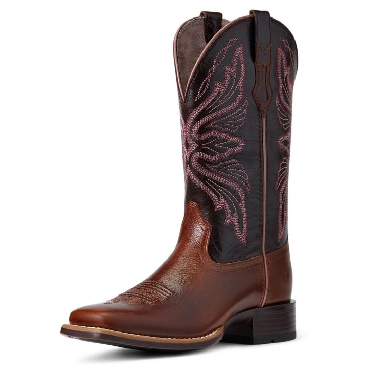 Ariat Edgewood Western Boot Dunkel | G9NKex8K