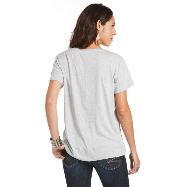 Ariat Element T-Shirt Grau | tMWmL4Xz