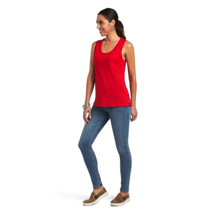 Ariat Element Tank Salsa | OFKOAUBJ