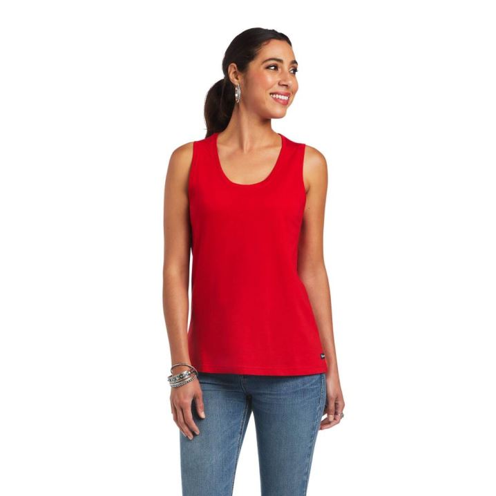 Ariat Element Tank Salsa | OFKOAUBJ