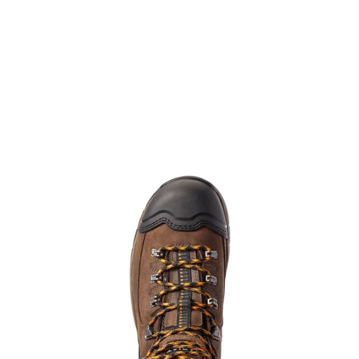 Ariat Endeavor 6" Wasserdichte Arbeits Boot Schokolade Braun | iYv0zcI6