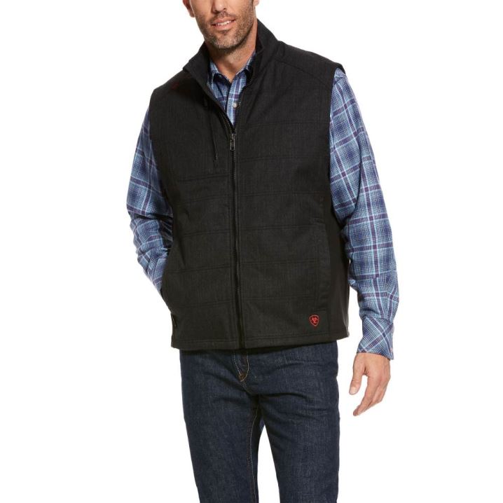 Ariat FR Cloud 9 Insulated Vest Schwarz | 4F7FGD9s