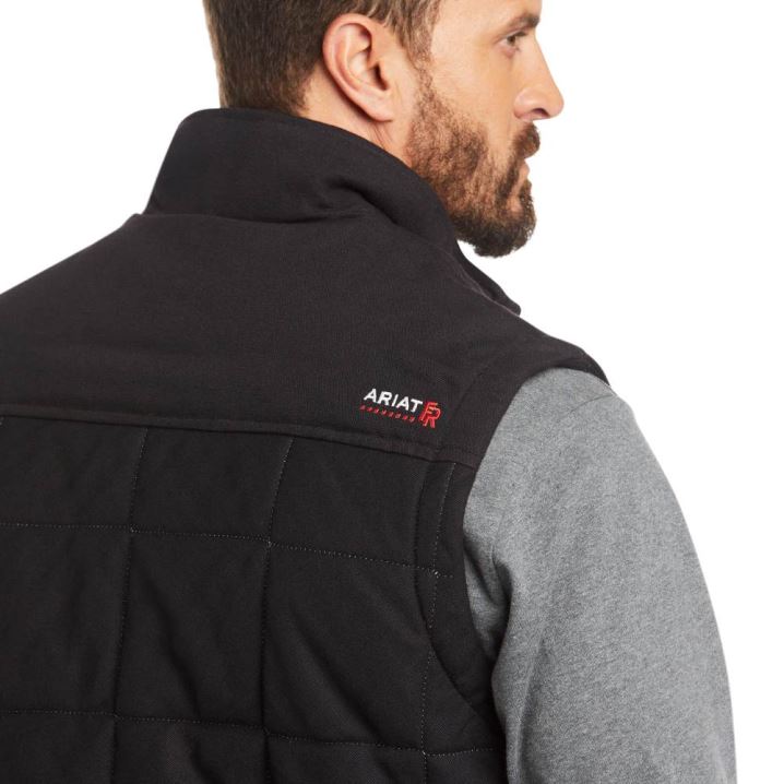 Ariat FR Crius Insulated Vest Schwarz | Mfok2CoR