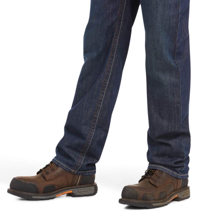 Ariat FR M3 Loose Basic Stackable Straight Leg Jean Shale | SJpxgqtL