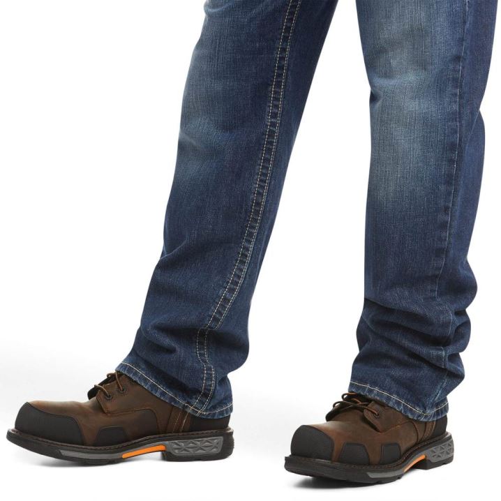 Ariat FR M3 Loose DuraStretch Vortex Stackable Straight Leg Jean Silber | xCRm0CyE