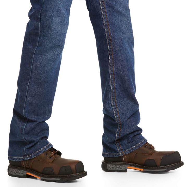 Ariat FR M4 Relaxed Basic Boot Cut Jean Flint | sh7kvb7v