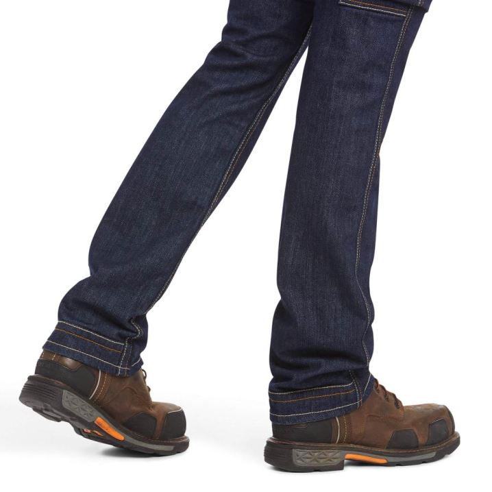 Ariat FR M7 Slim DuraStretch Workhorse Stackable Straight Leg Jean Rinse | uv7mV07c