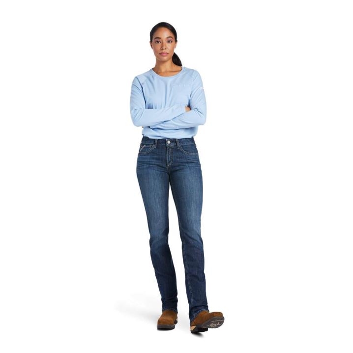 Ariat FR PR DuraStretch Avelynn Slim Leg Jean Madera | fcCoCXEh