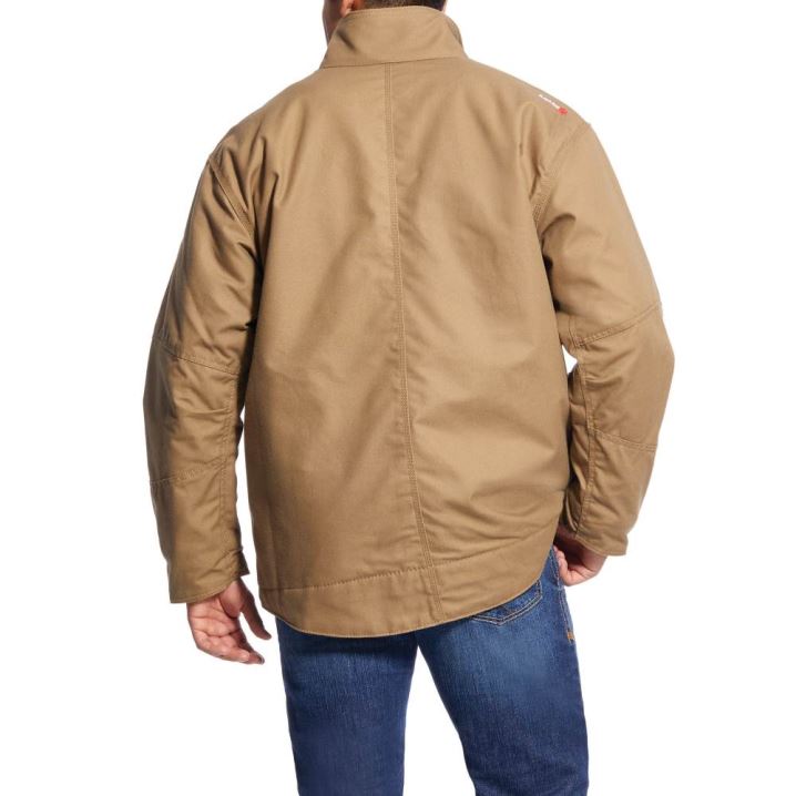 Ariat FR Workhorse Insulated Jacket Khaki | fNcjSs1o