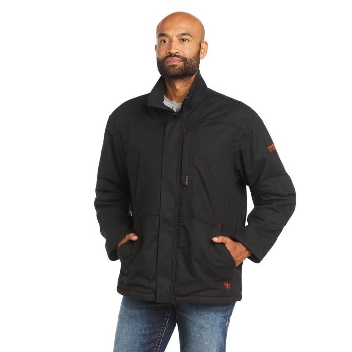 Ariat FR Workhorse Insulated Jacket Schwarz | 3JaMc1FM