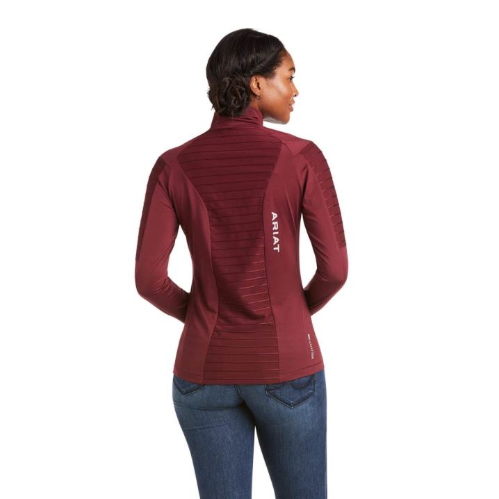 Ariat Facet Baselayer Windsor Wine | wIoVafcJ