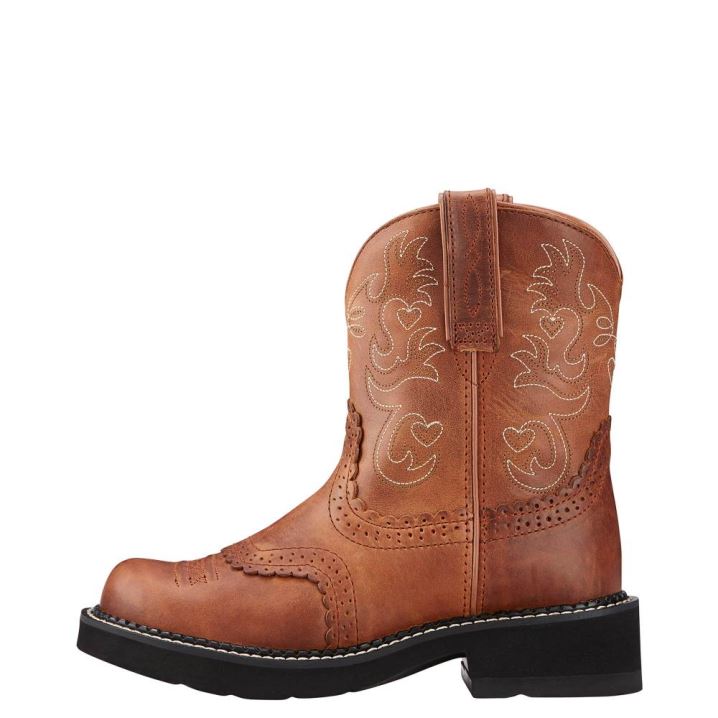 Ariat Fatbaby Saddle Western Boot Russet Rebel | jlxWr5iR