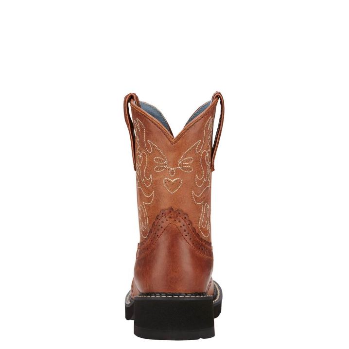 Ariat Fatbaby Saddle Western Boot Russet Rebel | jlxWr5iR