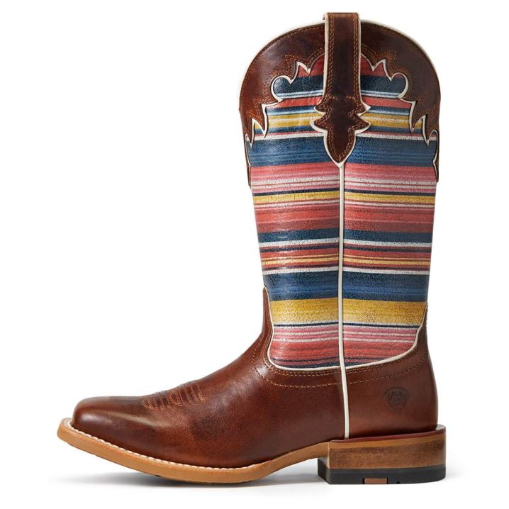 Ariat Fiona Western Boot Braun | ayVuWXbg