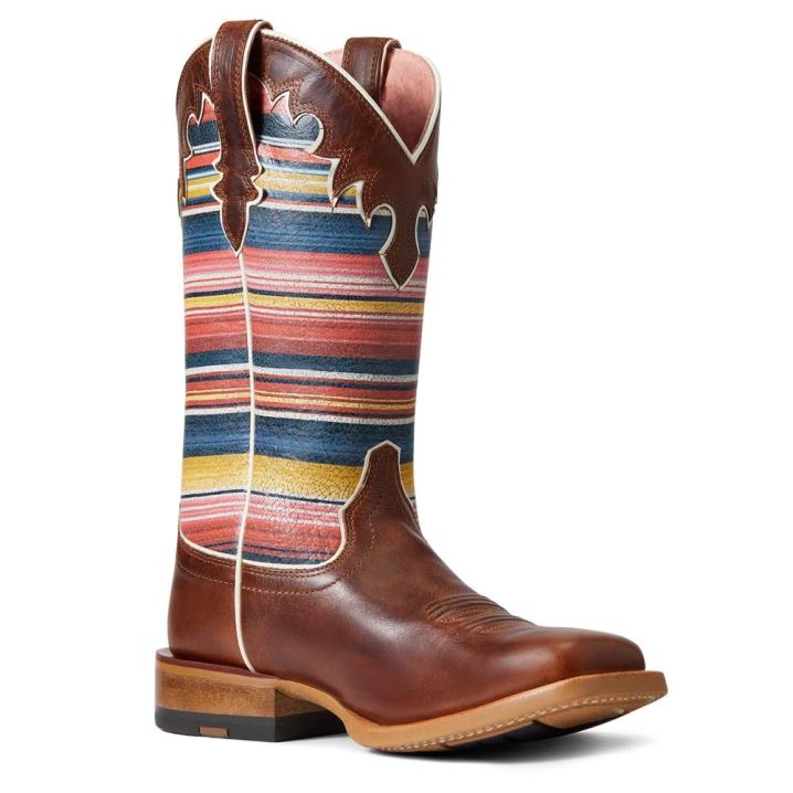 Ariat Fiona Western Boot Braun | ayVuWXbg