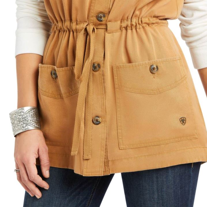 Ariat First Rodeo Update Vest Dijon | wxFH6jQd