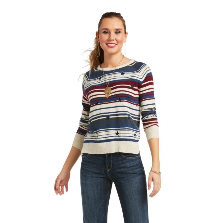 Ariat Fonda Pullover Mehrfarbig | svjfvAQP