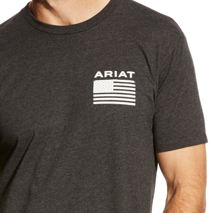 Ariat Freedom T-Shirt Grau | rTFi1L3v