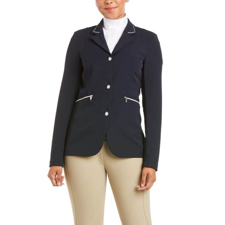 Ariat Galatea Asteri Show Coat Navy | JCeiryPR