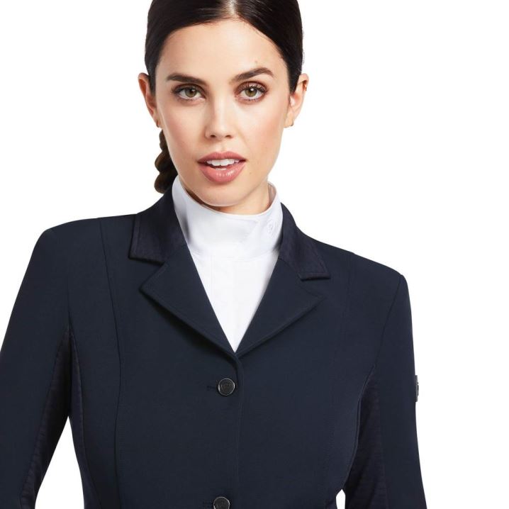 Ariat Galatea Bellatrix Show Coat Navy | kAGsNG3M