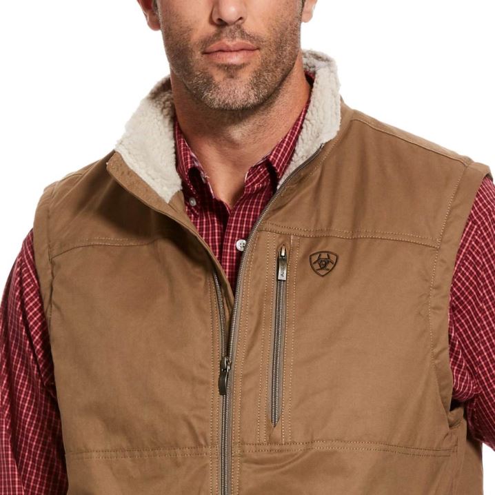 Ariat Grizzly Canvas Vest Cub | dMtT2DtL