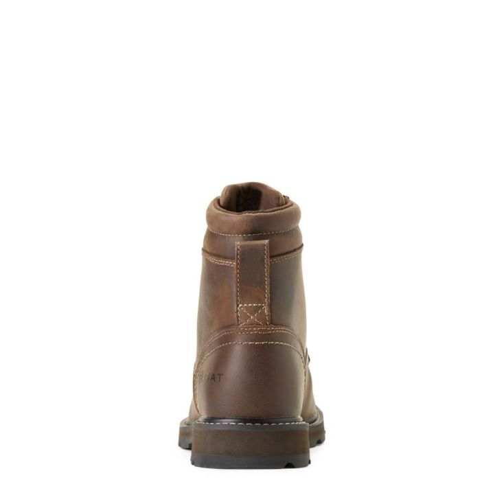 Ariat Groundbreaker 6" Arbeits Boot Braun | o7UN5K9b