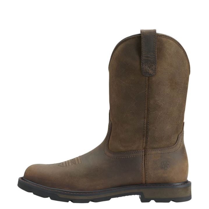 Ariat Groundbreaker Arbeits Boot Braun | 7LHCA80x