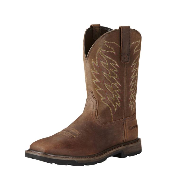 Ariat Groundbreaker Arbeits Boot Braun | etmCoBUn