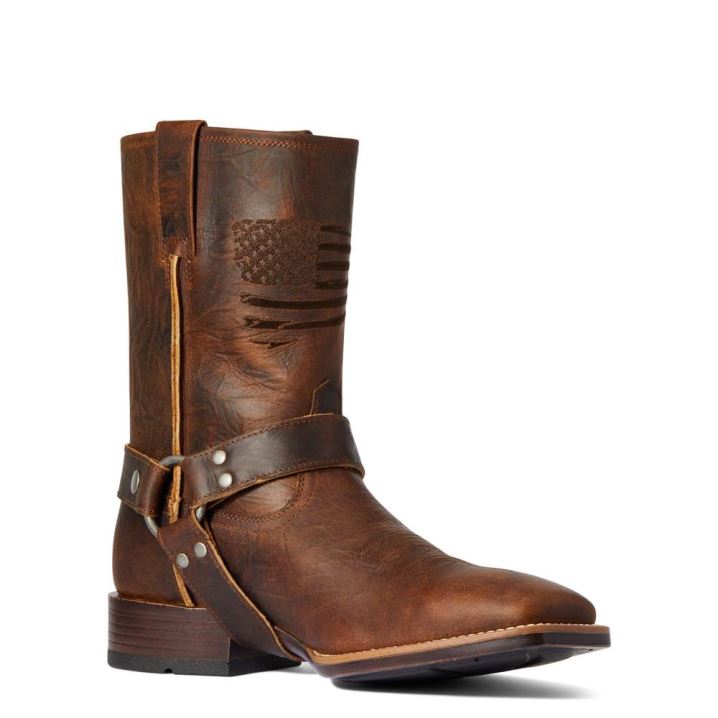 Ariat Harness Patriot Ultra Western Boot Braun | cKVhGOUz