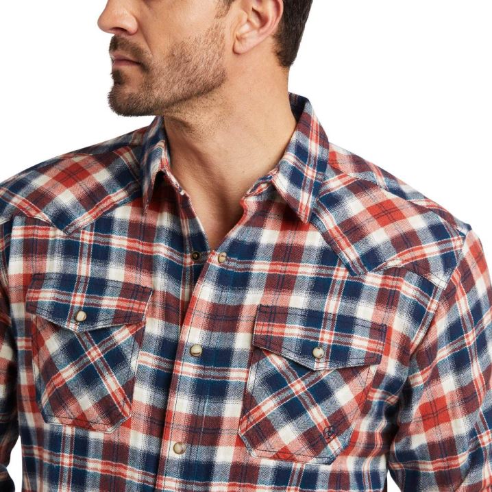 Ariat Harry Retro Fit Shirt Sedona Ridge | BhtQeG3L