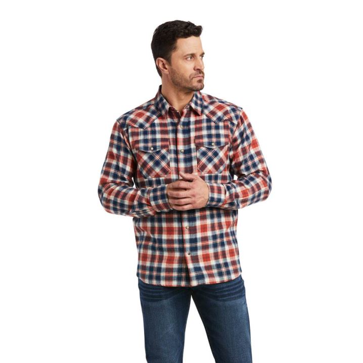 Ariat Harry Retro Fit Shirt Sedona Ridge | BhtQeG3L