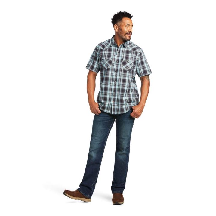 Ariat Henrick Retro Fit Shirt Day Dream | 9wfqbcCo