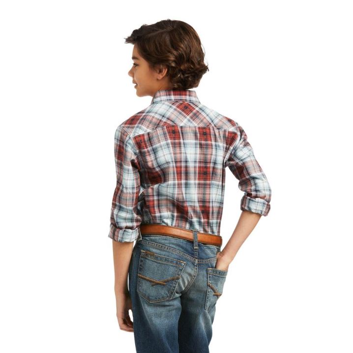 Ariat Hugh Retro Fit Shirt Day Dream | V9jlbDeX